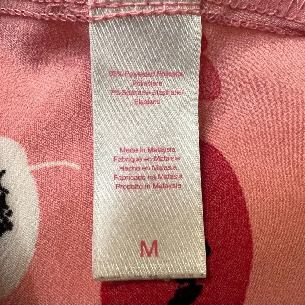 Oscar de la Renta Pink Label Night Gown Chemise with Floral Print Size M‎